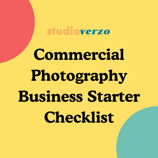 Commercial Photography Business Starter Checklist