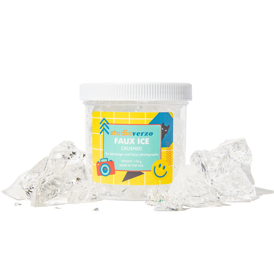 Faux Ice for Beverage Photography (Crushed)