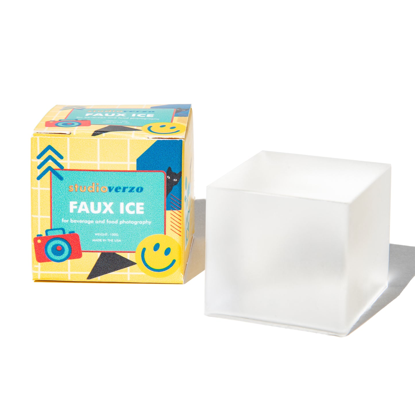 Faux Ice for Beverage Photography (Block)